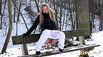 Onto A Bench 1080p Got2Pee