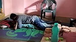 Bhabhi fucking on floor by lover