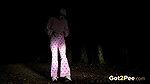 Punk Babe Squats In The Dark To Piss Outside Got2pee