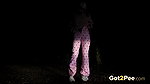 Punk Babe Squats In The Dark To Piss Outside Got2pee