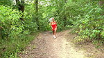 Red Hot Blonde Rear View Pissing Got2Pee