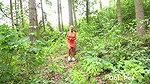 Red Hot Blonde Rear View Pissing Got2Pee