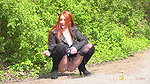 Redhead Rushing 1080p Got2Pee