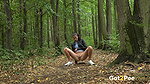 Squatting In The Woods