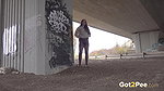 Valentina Ross Enjoys A Public Steamy Pee Got2pee