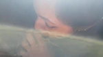 Beautiful girl giving blowjob outdoor when they gone for jungle trip