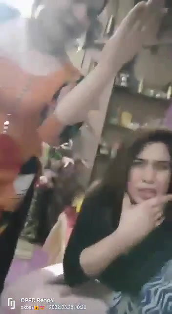 Showing boobs