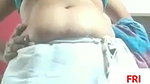 Mature bhabhi showing to lover on vc
