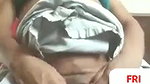 Mature bhabhi showing to lover on vc