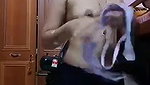INDIAN BEAUTIFUL GIRL DRESSING SHOWING HER TO BOYFRIEND