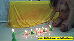 Sonia Self BDSM Sex with Candle and Rope Part 1