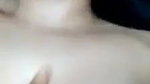 Cute girl making video