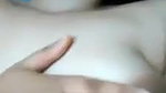 Cute girl making video