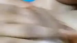 Cute girl making video