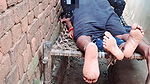 Indian slut outdoor in gets pussy fuck by young boyfriend