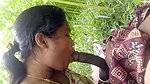 Desi village wife suck her devar dick outdoor