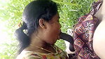Desi village wife suck her devar dick outdoor