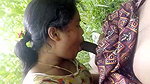 Desi village wife suck her devar dick outdoor