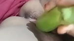 Unsatisfied bhabhi masturbating by vegetables