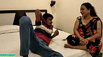 Bengali bhabhi has hot amazing XXX sex for rupees!! With clear dirty audio