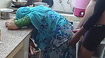 Bhabi was cooking in the kitchen, brother-in-law
