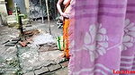 Desi village view nude bath