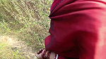 Cute bhabhi sexy red saree outdoor sex video