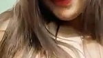 Beautiful girl showing