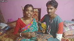 South Indian girl friend in Saree having fun with boyfriend