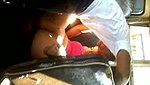 Desi couple fun in bus