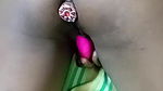 Putting an anal plug in the wife’s ASS and putting the shock toy in the pussy herself