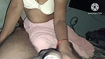 Hot desi bhabhi soking har boyfriend coke in wearing bre