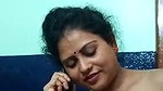Cheater bhabhi giving handjob to lover while talking on phone clear audio
