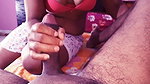 Desi Horny Bhabhi Sucking Hubby Cock