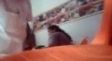 Mature colleagues affair, giving blowjob