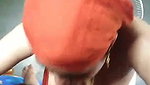 Famous girl giving blowjob