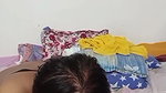 Bengali House Wife Puja Playing Her Milky Boobs and Huge Dildo