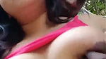 Bengali Boudi Boob Pressed In Jungle