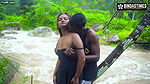 Desi Couple Srabani and Suman Sex In the open jungle outdoor in the Waterfall