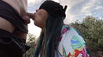 I Meet a STRANGER in the FOREST and she sucks my cock! 4k