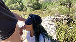 I MEET a STRANGER in the field and FUCK HER MOUTH! 4k
