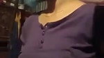 Beautiful girl showing