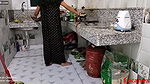 Black Dress Wife Sex With Kitchen