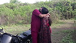 Desi Indian Marathi Kavita Vahini fuck full nude in jungle in Doggy style