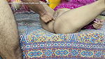Hot Desi wife pink color nighty rough hardcore sex with boyfriend