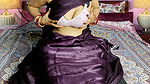 hot Beautiful bhabhi pink colour saree ass fucking hardcore anal sex