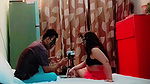 Desi Girlfriend Fucking in Hotel Room with Her House Owner