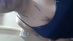 Indian girl showing