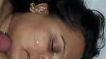 Hubby Cum On Wife Face