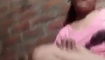 Very horny village girl